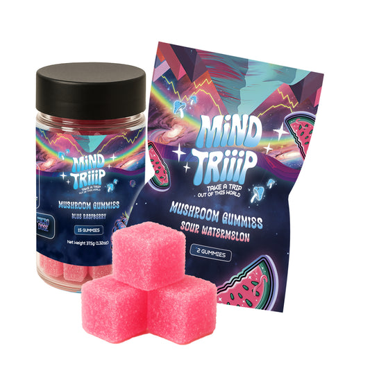 Mushroom Gummies – Sour Watermelon